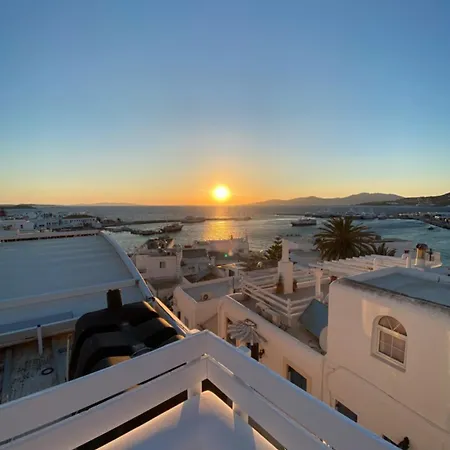 شقة Mooi Manto Sunset Loft Mykonos Town