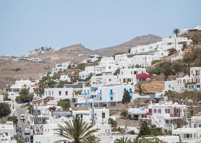 Daire Mooi Manto Sunset Loft Mykonos Town